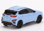 1:64 Blue Diecast Hyundai Encino/ Kona N Performance Model