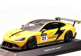 Yellow 1:43 Scale Diecast 2025 Xiaomi SU7 Ultra Prototype Model