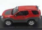 Red-Black 1:43 Scale NOREV Diecast 1997 Isuzu Vehicross Model