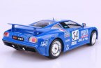 Blue 1:18 Scale Bburago Diecast 1994 Bugatti EB110 Car Model