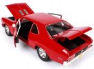 Blue / Red 1:18 Maisto Diecast 1970 Chevrolet Nova SS Model