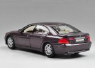 1:24 Scale Welly Brand Diecast BMW 745i Model