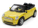 MaiSto 1:24 Blue / Orange/ Yellow Diecast Mini Cooper Model