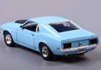 Motormax 1:18 Blue Diecast 1970 Ford Mustang Boss 429 Model