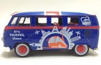 Kids Green / Blue / Pink Diecast 1962 VW T1 Bus Toy