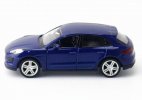 1:36 Scale Kids Blue / Green Diecast Porsche Macan S SUV Toy