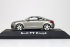 Silver / Blue 1:43 Scale SCHUCO Diecast Audi TT Coupe Model