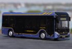 Blue 1:42 Scale Diecast Sunlong SLK6101 City Bus Model
