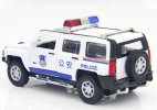 Kids White / Black 1:32 Diecast Hummer H3 Toy