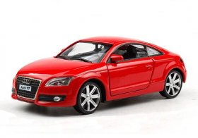 Kids White / Black / Blue / Red 1:32 Scale Diecast Audi TT Toy