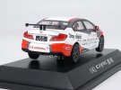 1:43 White NO.9 Diecast Honda CIVIC Racing Car Model