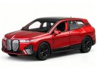 Kids 1:36 Scale Red Welly Diecast 2022 BMW iX Toy