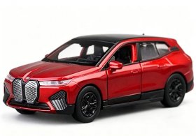 Kids 1:36 Scale Red Welly Diecast 2022 BMW iX Toy