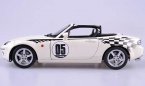 1:18 Scale White Autoart Diecast Mazda Roadster NC NR-A Model