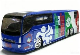 Diecast 2008 European Football Championship Italy Bus Toy