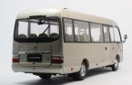 Beige 1:24 Scale Diecast TOYOTA COASTER Model