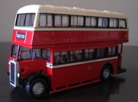 1:50 Scale Red CORGI Brand Daimler A Double-decker Bus Model