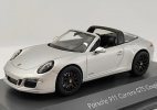 Silver 1:43 Schuco Diecast Porsche 911 Carrera GTS Coupe Model