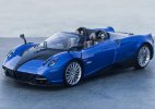 Blue / Orange 1:24 Scale Kids Diecast Pagani Huayra Roadster Toy