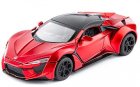 Kids Black /Blue /White /Red Diecast Lykan Hypersport Car Toy