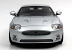 Silver /Black 1:18 Scale Autoart Diecast Jaguar XKR Coupe Model