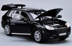 Black 1:18 Scale Welly Diecast Porsche Cayenne Turbo Model