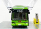 1:120 Scale Green Diecast BYD B12A EBUS Electric City Bus Model