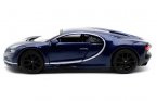 Bburago 1:32 Scale Blue Diecast Bugatti Chiron Model