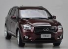 1:18 Scale Black / Wine Red Diecast Infiniti QX60 SUV Model