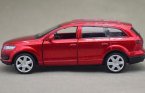 Kids 1:43 Scale Red / Blue Diecast Audi Q7 Toy