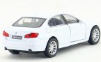 White / Golden Kids 1:36 Scale Welly Diecast BMW 535i Toy