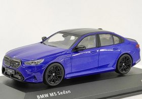 Blue / Orange 1:43 Scale Solido Diecast BMW M5 Sedan Model