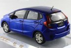 Blue / Yellow / Silver 1:18 Scale Diecast Honda FIT Model