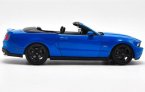 Blue Maisto 1:18 Diecast 2010 Ford Mustang GT Convertible Model