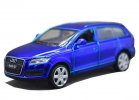 Kids 1:43 Scale Red / Blue Diecast Audi Q7 Toy