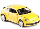 Kids Yellow / Red / Blue 1:32 Scale Diecast VW New Beetle Toy