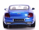 Blue / White / Black 1:24 Scale Diecast Bentley Continental GT