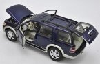 1:18 Welly Blue Diecast 2006 Ford Explorer Eddie Bauer Model