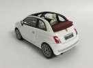 1:24 Scale White Motorama Diecast FIAT 500 Model