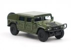 1:64 Scale Army Green Diecast Dongfeng Mengshi Model
