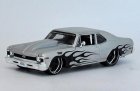 1:24 Scale Silver MaiSto Diecast Chevrolet Nova SS Coupe Model