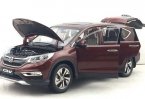 Wine Red 1:18 Scale Diecast 2015 Honda CR-V Model