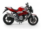 Red-Silver 1:12 MaiSto Diecast MV Agusta Brutale 1090 RR Model