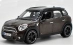 1:24 Silver / Brown / Blue Diecast Mini Cooper Countryman Model