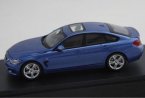 1:43 Silver /Blue /Black Kyosho Diecast BMW 4 Series Gran Model