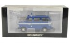 Blue 1:43 Scale Minichamps Diecast 1971 Van Bus Model