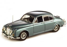 1:43 Scale Blue Vitesse Diecast Jaguar 240 Car Model
