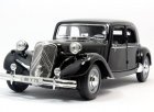 Black 1:18 Scale MaiSto Diecast 1952 Citroen 15CV 6 Cyl Model