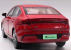 1:18 Scale Red Diecast 2021 BYD Qin Plus DM-i Model