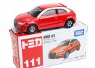 Red 1:60 Scale NO.111 Kids Diecast Audi A1 Toy